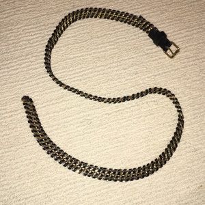 BCBG Maxazria Black and Gold belt brand new!
